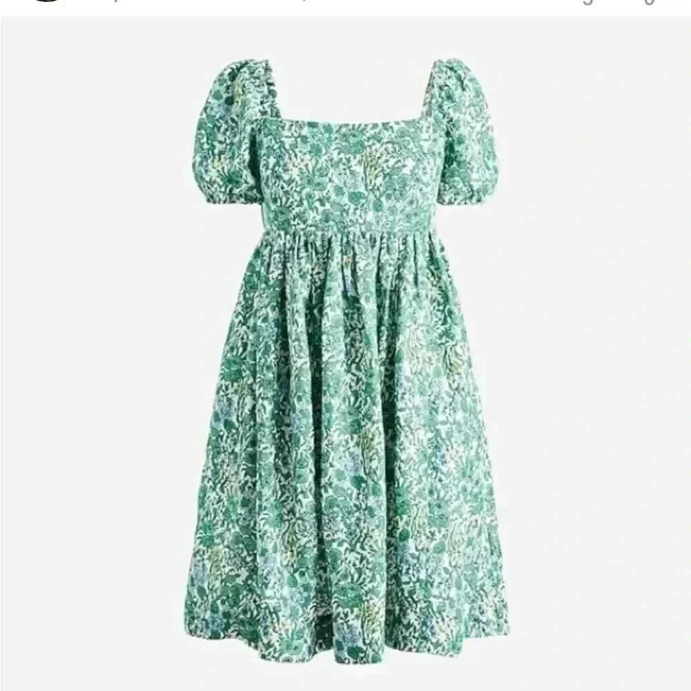 J Crew Linen-cupro mini dress in valletta paisley
Item BK870 size 2